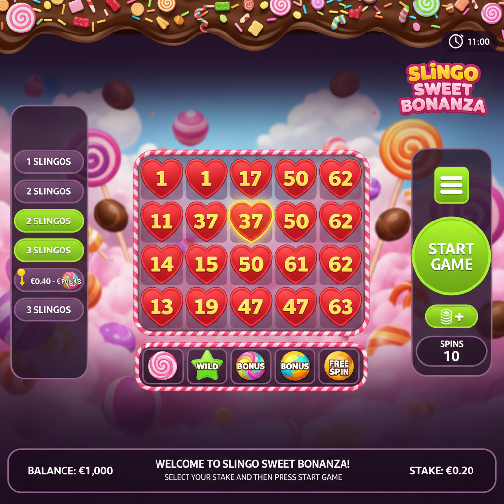 Slingo Sweet Bonanza
