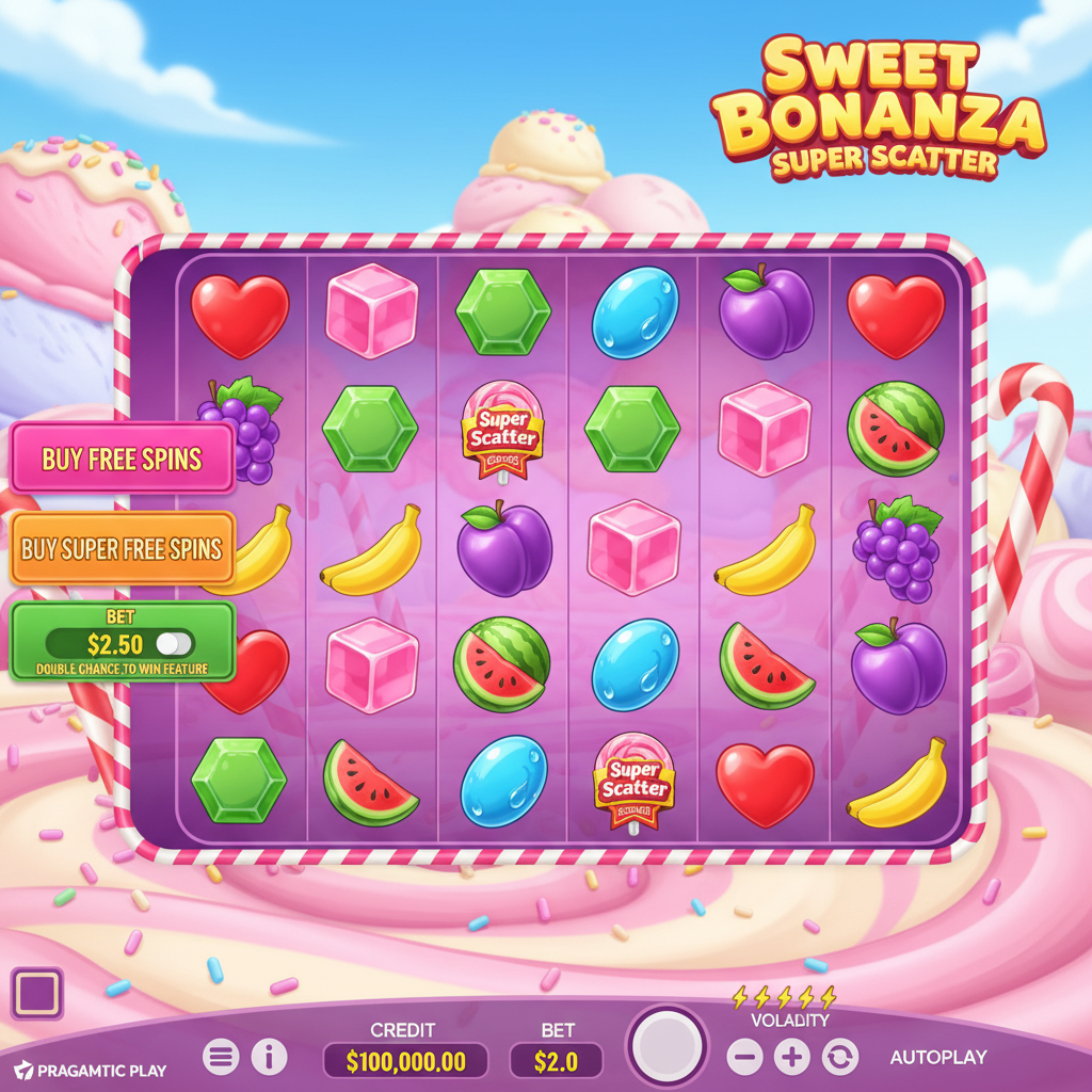 Sweet Bonanza Super Scatter